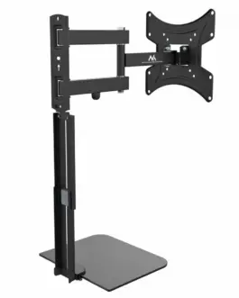 Alternative view of Maclean TV Mount 23-43 inches with DVD shelf MC-771A