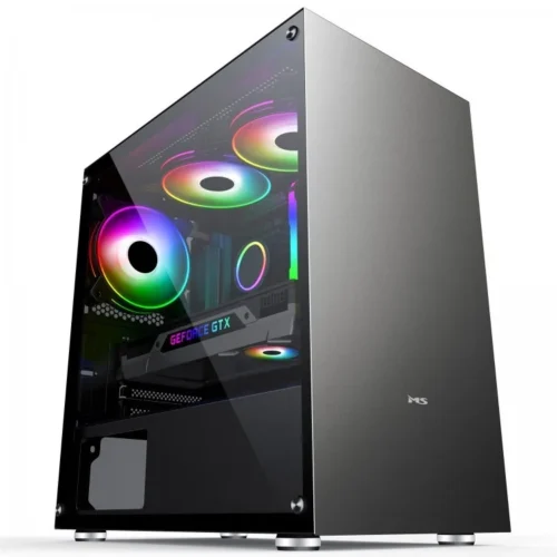 MS PC GAMING CASE MS FIGHT ER S300 SILVER