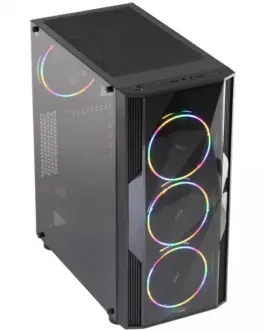 Alternative view of MS PC GAMING CASE MS FIGHT ER V315 черен