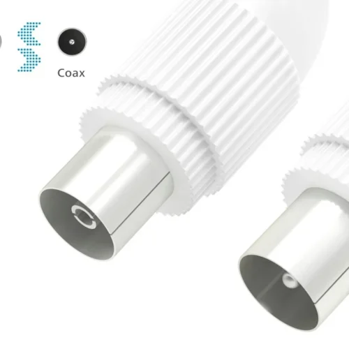 Alternative view of Hama set coax plu/jack