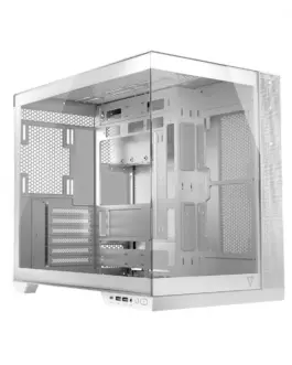MODECOM Компютър case Volcano Panorama Midi бял