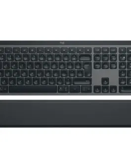 Logitech MX Keys S клавиатура + Palm Rest Graphite US 920-011589