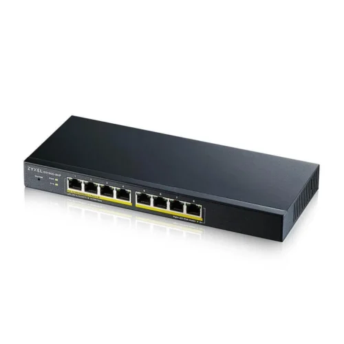 Alternative view of Суич ZYXEL GS1900-8HP-V3, 8 портов смарт управляем, PoE, Gigabit