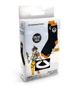Alternative view of Чорапи ABYSTYLE OVERWATCH Socks Logo, Черен/Оранжев