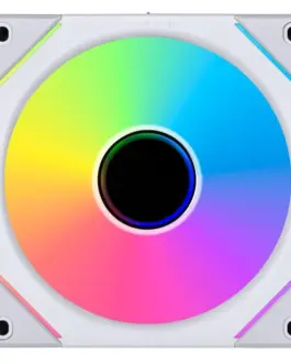 Alternative view of Вентилатори Lian-Li UNI SL-INF 120, ARGB, 3 Fan комплект, Включен контролер, Бял