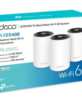 Alternative view of TP-LINK Router Deco XE75(3-pac ) System WiFi 6E AXE5400