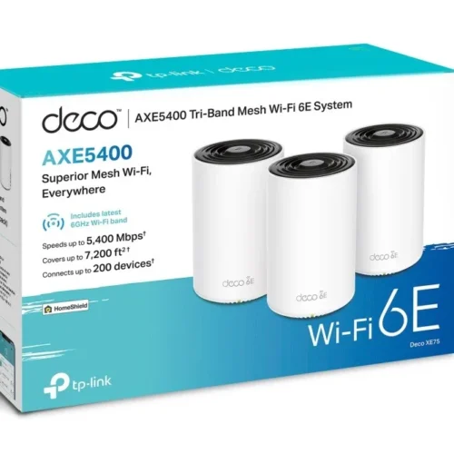 Alternative view of TP-LINK Router Deco XE75(3-pac ) System WiFi 6E AXE5400