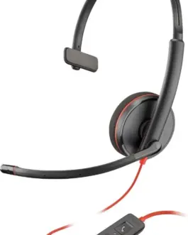 POLY черенwire 3210 Mono USB-C/A Headset 8X214A