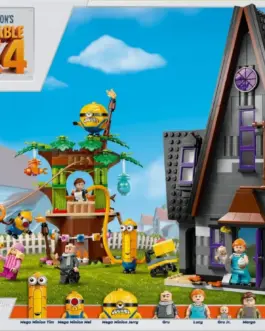 Alternative view of LEGO LEGO Minions 75583 Minions and Grus Family Mansion