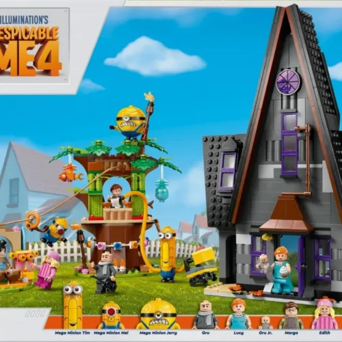 Alternative view of LEGO LEGO Minions 75583 Minions and Grus Family Mansion