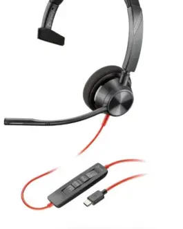 POLY черенwire 3310 Mono USB-C/A Headset 8X215A