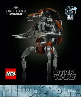 Alternative view of LEGO LEGO Star Wars 75381 Droideka