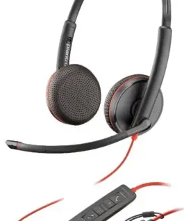 POLY черенwire 3225 USB-C/A Headset+35mm 8X229A