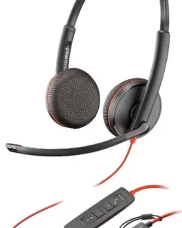 POLY черенwire 3225 USB-C/A Headset+35mm 8X229A