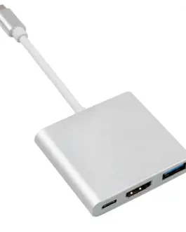 Maclean адаптер USB-C - HDMI / USB 3.0 / USB-C MCTV-84