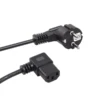 Maclean Power кабел angled 3 pin plug 5M EU MCTV-804
