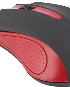 Alternative view of YENKEE USB wiчервен mouse, 3 buttons, rubberized surface