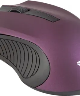 Alternative view of YENKEE 2.4GHz optical symmetrical wireless mouse, 3 buttons, лилав