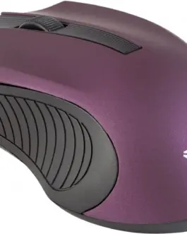 Alternative view of YENKEE 2.4GHz optical symmetrical wireless mouse, 3 buttons, лилав