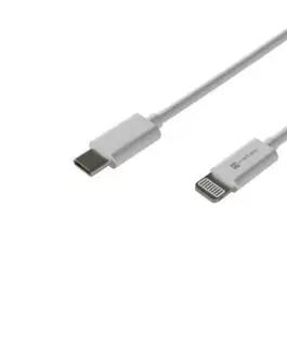 Alternative view of Natec LIGHTNING(M)->USB-C(M) кабел 2M бял MFI PRAT