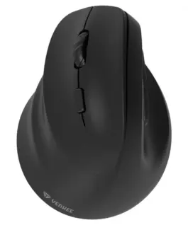 YENKEE Ergonomic left-handed wireless mouse Dual WL+BT battery