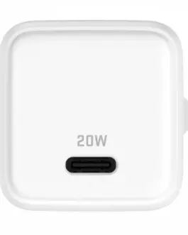 Alternative view of YENKEE USB C 20W 3A Power Delivery 3.0 QC 3.0 мрежово зарядно бял