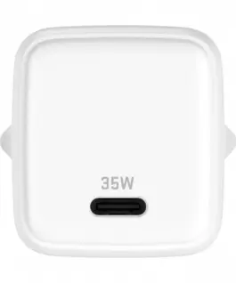 Alternative view of YENKEE USB C 35W 3A Power delivery 3.0 QC 3.0 мрежово зарядно бял