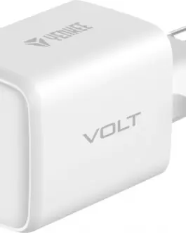 YENKEE USB C mains зарядно 2x18W 3A Power delivery 3.0 QC3.0 бял