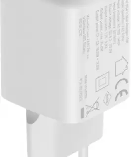 YENKEE USB C mains зарядно 2x18W 3A Power delivery 3.0 QC3.0 бял