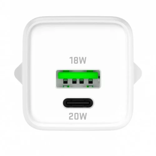 Alternative view of YENKEE USB C/A mains зарядно 20W/18W 3A Power delivery 3.0 QC3.0