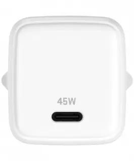 Alternative view of YENKEE USB C 45W 3A Power delivery 3.0 QC3.0 network зарядно, бял