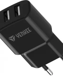 YENKEE зарядно 2 x USB A 12W 2.4A