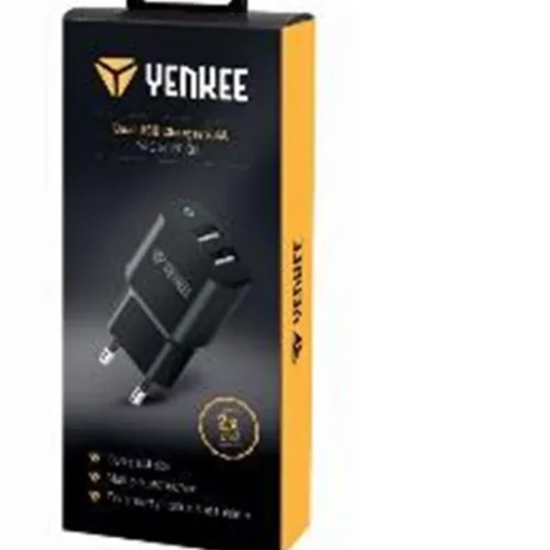 YENKEE зарядно 2 x USB A 12W 2.4A