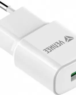 Alternative view of YENKEE Charge USB A 18W 3A Quick Charge 3.0