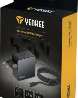 Alternative view of YENKEE Universal захранващ блок / Smartphone / Таблет / Лаптоп / Power Delivery зарядно USB C 65W 1,8m