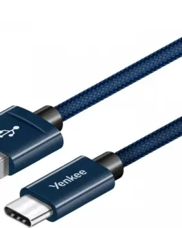 Alternative view of YENKEE кабел USB A-USB C 1m