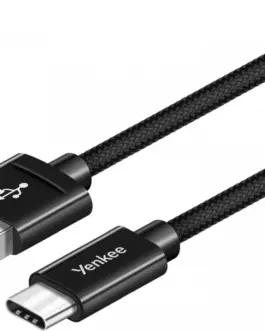 Alternative view of YENKEE кабел USB A-USB C 1m