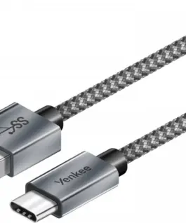 Alternative view of YENKEE кабел USB A-USB C 1m