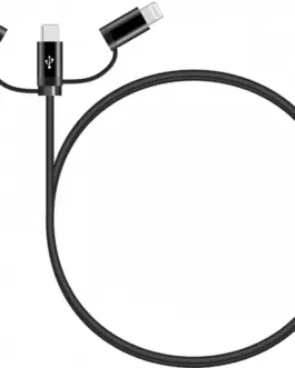 YENKEE кабел USB A-USB C 3w1 1m