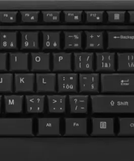 YENKEE Wireless клавиатура with LED backlight rechargeable battery