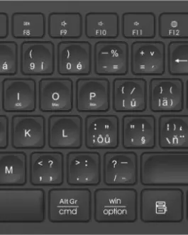 YENKEE Wireless клавиатура Ego Dual 2.4G + BT1 + BT2