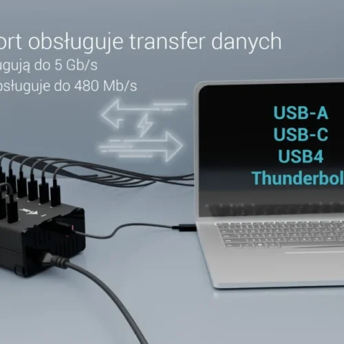 i-tec i-tec USB-C/A Charging HUB 20x15W USB-C