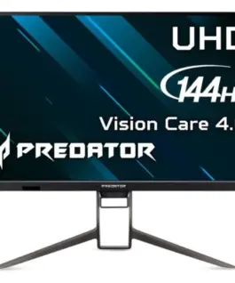 Acer Monitor 32 inch XB323QKV3bmiiphx IPS UHD 4K 160Hz HDR400 1MS/350cd/m2 HDMIx2 DP SPEAKER