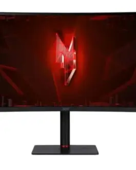 Acer Monitor 34 inch XV345CURV3bmiphuzx UWQHD 21:9 165Hz 1MS/300cd/m2 HDMI DP USB-B USB3.2x2 USB-C SPEAKER H:110 1000R KVM LED
