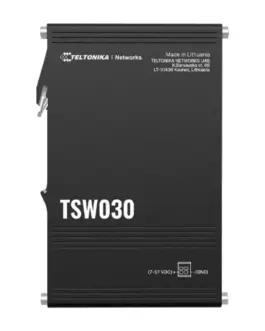 TELTONIKA Switch TSW030 8xRJ45 ports 10/100Mbps DIN