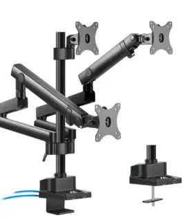 Maclean Triple Stand For 3 монитор Screens MC-811