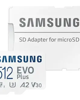 Samsung памет card microSD MB-MC512SA EU EVO Plus 512GB + адаптер
