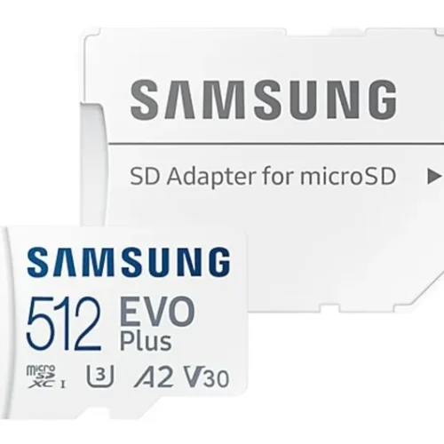 Samsung памет card microSD MB-MC512SA EU EVO Plus 512GB + адаптер