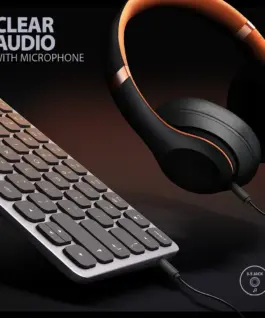 AXAGON HMC-KB-US USB hub 8in1 5Gbps клавиатура HDMI PD