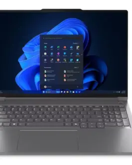 Lenovo Лаптоп ThinkBook 16p G5 21N5001RPB W11Pro i9-14900HX/32GB/1TB/RTX4060 8GB/16.0 3.2K/Storm сив/3YRS OS + CO2 Offset